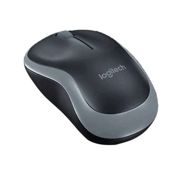 MOUSE LOGITECH M185 BLACK INALAMBRICO/910-002225