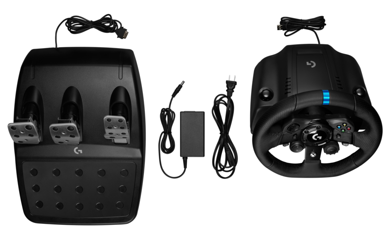 Timón+Pedales Gaming Logitech G923 Xbox X/One/PC/941-000156 - Image 2