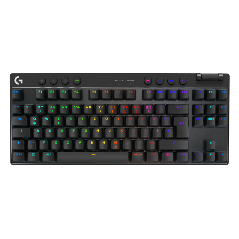Teclado Gaming Logitech G Pro X TKL/Blanco/Negro/Mecánico/Lightspeed US-AMR-403/920-012143/920-012127 - Image 2
