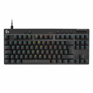Teclado Gaming Logitech Pro X TKL Rapid Magnético Negro/USB/920-013131