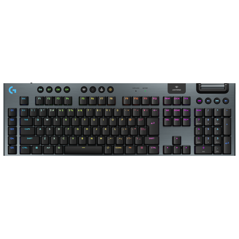 Teclado Gaming Logitech G915X Negro/Mecánico/Lightspeed/Bluetooth/920-012670