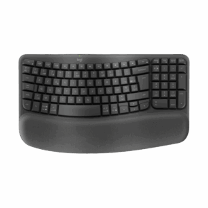Teclado Logitech Wave Ergonomico Grafito/Blanco Bluetooth - Inalámbrico/920-012278/920-012279