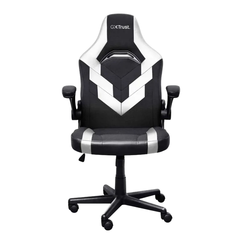 Silla gamer Trust Gxt 703W Riye Negro Blanco/Roja/25130/24986