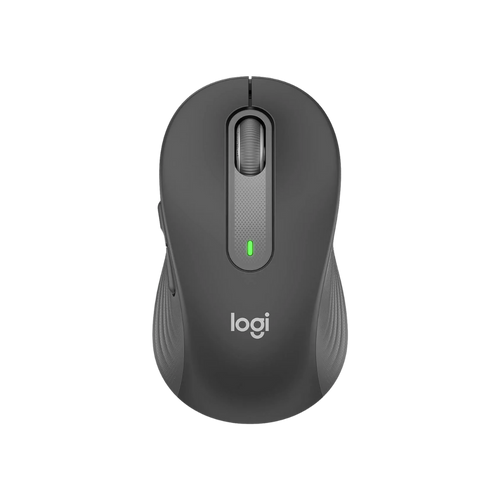 Mouse Logitech M650 Signature Grande Inalambrico-Bluetooth Blanco/Negro Zurdos/910-006233/910-006234 - Image 3
