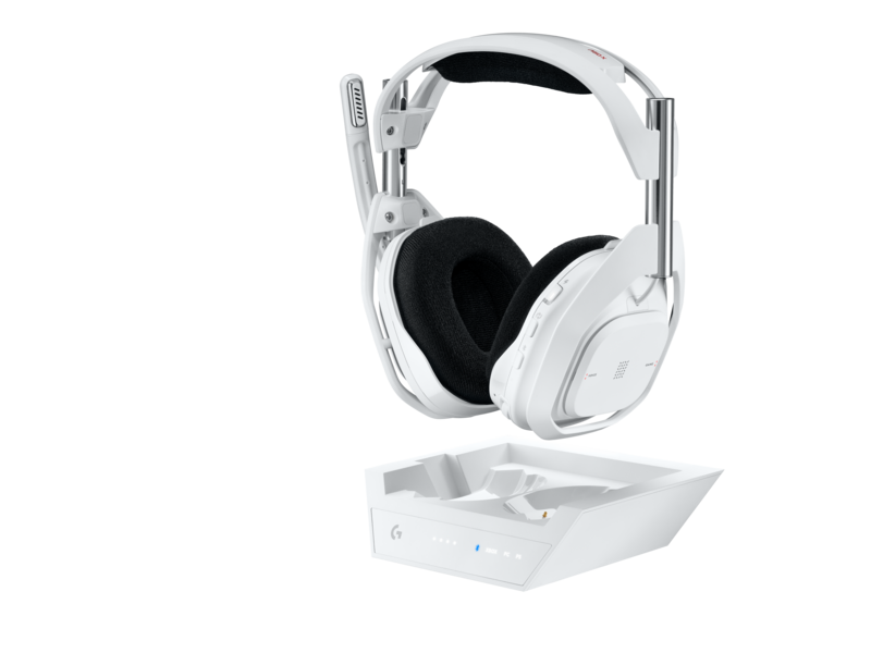 Audífonos Diadema Gaming Astro A50 GEN 5 Blanca/Negra Inalámb/Base de Carga/Xbox/PlayStation/PC/939-002229/939-002217 - Image 4