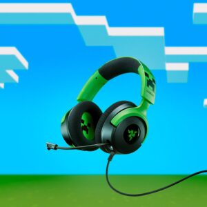 Razer Kraken V4 X - Wired Gaming Headset - Minecraft Edition/RZ04-05180200-R3M1