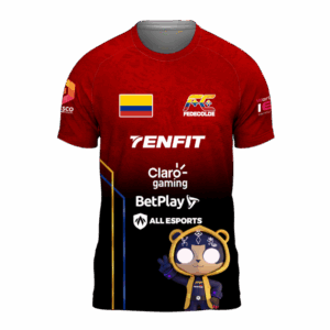 Camiseta Roja Selección Colombia Mundial IESF y Panamericanos 2025/CSC02