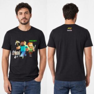Camiseta Gamer Minecraft-Fedecolde