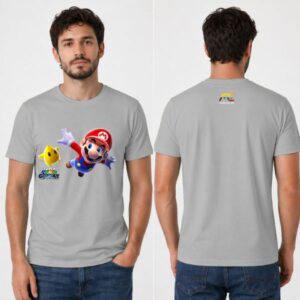 Camiseta Gamer Mario Bros-Fedecolde
