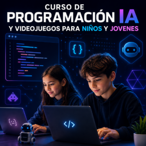 Programación Inteligencia Artificial y Videojuegos para niños y jóvenes