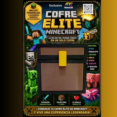 Cofre Minecraft Élite