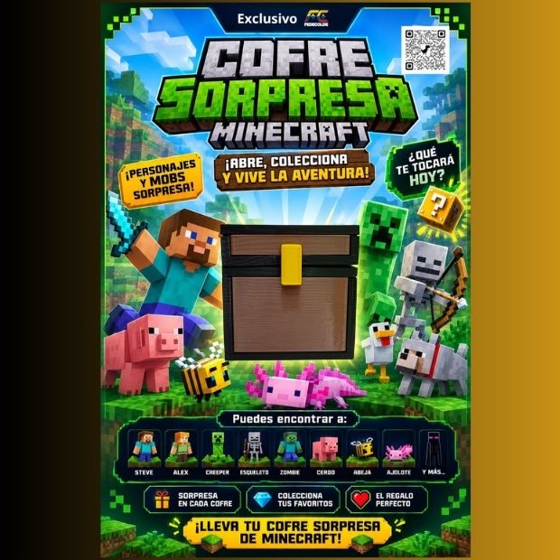 Cofre Minecraft