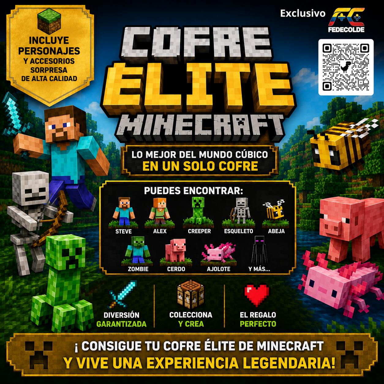 Cofre Minecraft Élite - Image 2